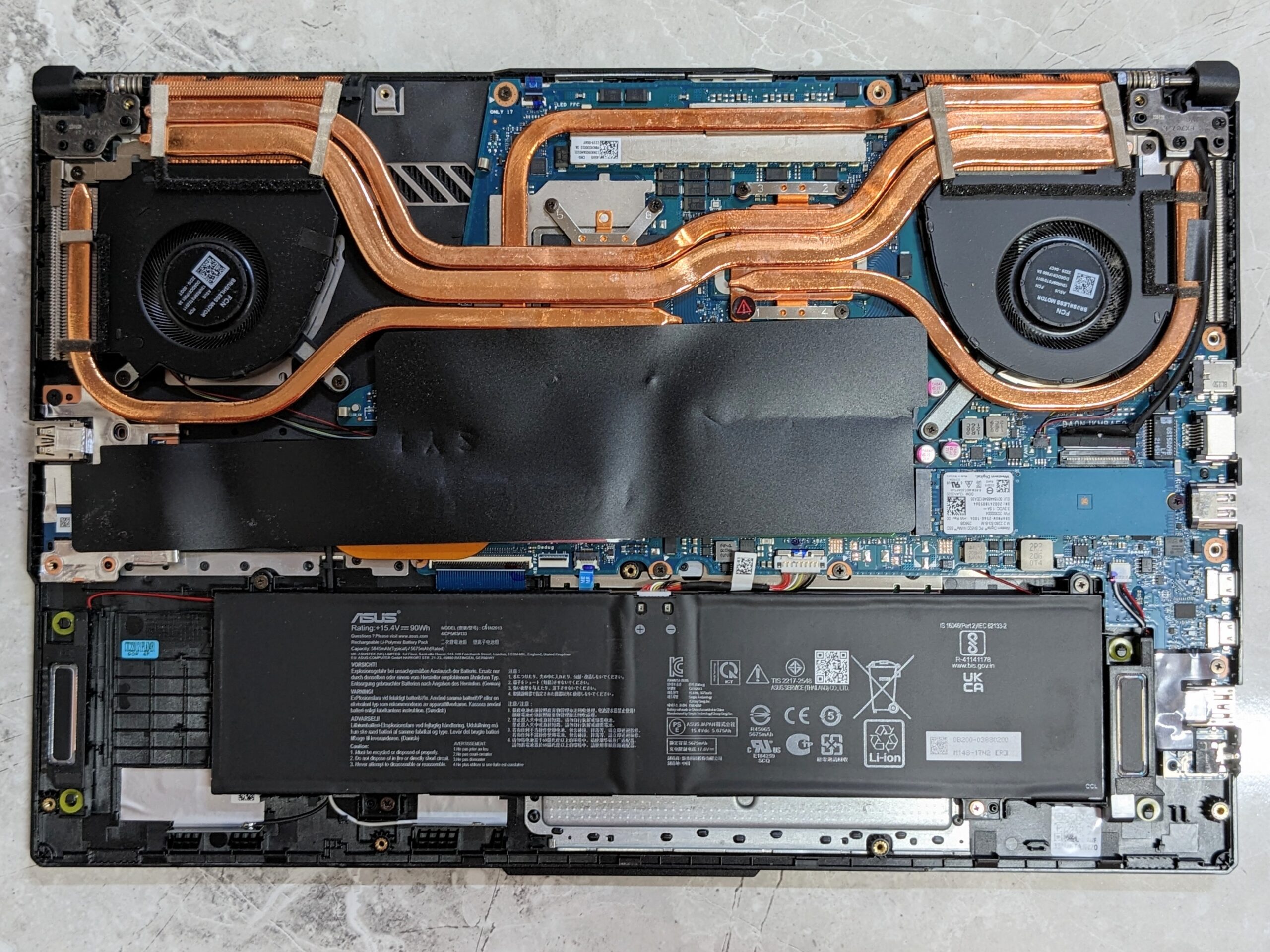 ASUS TUF Gaming F17 2022, Intel i7-12700H, NVIDIA RTX 3060 Laptop