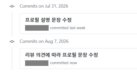 GitHub Pull requests - Commits